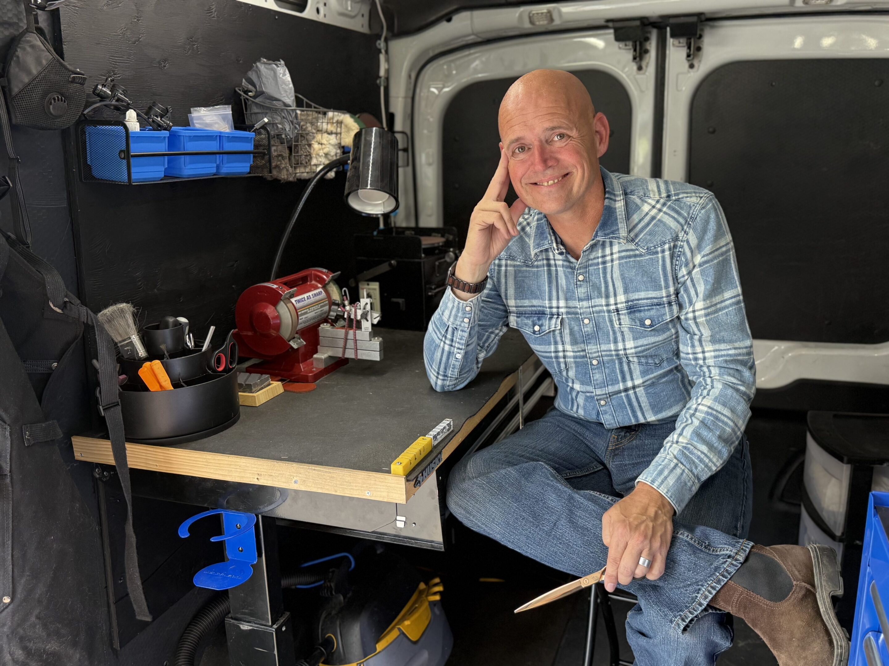 cott Lankford, Master Sharpener — Shear Craftsman.